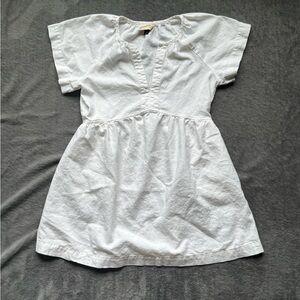 Universal Thread Ivory Short Sleeve Dress